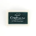 Creative Ink Pad for DIY Craft Rubber Stamps - Stationery & Scrapbooking Essentials  ourlum.com Dark green  