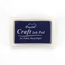 Creative Ink Pad for DIY Craft Rubber Stamps - Stationery & Scrapbooking Essentials  ourlum.com Deep blue  