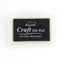 Creative Ink Pad for DIY Craft Rubber Stamps - Stationery & Scrapbooking Essentials  ourlum.com black  