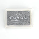 Creative Ink Pad for DIY Craft Rubber Stamps - Stationery & Scrapbooking Essentials  ourlum.com silver  