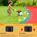 Wireless Electric Dog Fence System with Remote Training Control and Progressive Stimulation  ourlum.com   