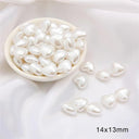 Exquisite Irregular ABS Imitation Pearl Beads Assortment for DIY Jewelry Making Kit  ourlum.com 20PCS 4  