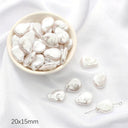 Exquisite Irregular ABS Imitation Pearl Beads Assortment for DIY Jewelry Making Kit  ourlum.com 10PCS 7  