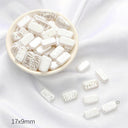 Exquisite Irregular ABS Imitation Pearl Beads Assortment for DIY Jewelry Making Kit  ourlum.com 10PCS 8  