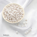 Exquisite Irregular ABS Imitation Pearl Beads Assortment for DIY Jewelry Making Kit  ourlum.com 30PCS  