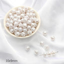 Exquisite Irregular ABS Imitation Pearl Beads Assortment for DIY Jewelry Making Kit  ourlum.com 20PCS 7  