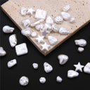 Exquisite Irregular ABS Imitation Pearl Beads Assortment for DIY Jewelry Making Kit  ourlum.com   