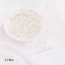 Exquisite Irregular ABS Imitation Pearl Beads Assortment for DIY Jewelry Making Kit  ourlum.com 30PCS 4  