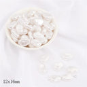 Exquisite Irregular ABS Imitation Pearl Beads Assortment for DIY Jewelry Making Kit  ourlum.com 10PCS 16  