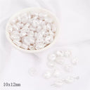 Exquisite Irregular ABS Imitation Pearl Beads Assortment for DIY Jewelry Making Kit  ourlum.com 10PCS 17  