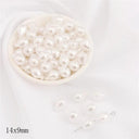 Exquisite Irregular ABS Imitation Pearl Beads Assortment for DIY Jewelry Making Kit  ourlum.com 10PCS 18  