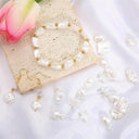 Exquisite Irregular ABS Imitation Pearl Beads Assortment for DIY Jewelry Making Kit  ourlum.com   