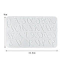 Alphabet Silicone Mold for DIY Resin Keychain and Jewelry Crafting  ourlum.com Letter mold L  