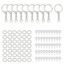 Alphabet Silicone Mold for DIY Resin Keychain and Jewelry Crafting  ourlum.com 110pcs Silver01  