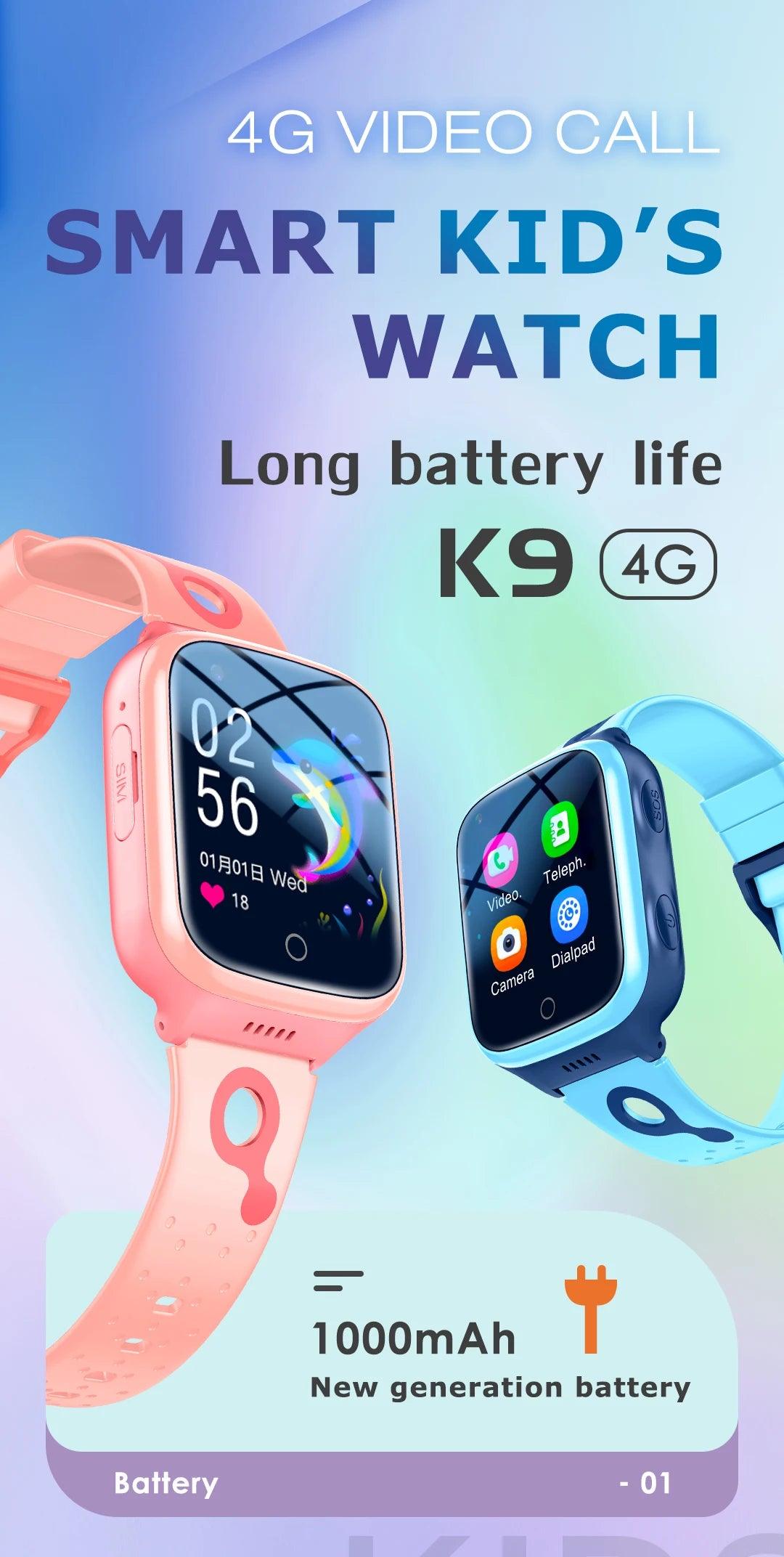 Kids 4G Smart Watch with Enhanced Connectivity & Health Monitoring  ourlum.com   