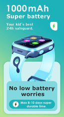 Kids 4G Smart Watch with Enhanced Connectivity & Health Monitoring  ourlum.com   