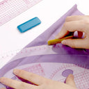 6-Piece KRABALL Sewing and Design Ruler Set for DIY Projects  ourlum.com   