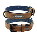 Personalized Leather Dog Collar and Leash Set for Stylish Dogs  ourlum.com Coffee Collar S 