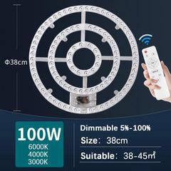 LED Ceiling Light Module: Energy Efficient Dimmable Panel with Easy Installation