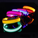 LED Light-Up Dog Safety Collar - Adjustable Glowing Pet Necklace for Small, Medium, Large Dogs  ourlum.com   