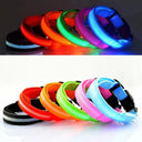 LED Light-Up Dog Safety Collar - Adjustable Glowing Pet Necklace for Small, Medium, Large Dogs  ourlum.com   