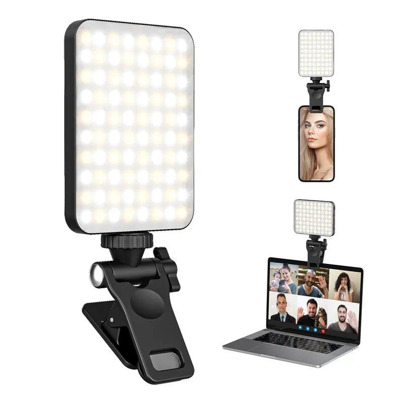 Professional LED Fill Light Kit for Laptop Video Conference and Mobile Phone Vlogging  ourlum.com   