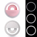 Ultimate Selfie Light Ring with USB Charger for Perfect Smartphone Photography