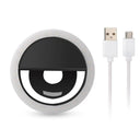 Selfie Light Ring with USB Phone Charger - Perfect Lighting Solution for iPhone Samsung Xiaomi Poco  ourlum.com Black  