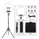 Customizable LED Ring Light Kit for Flawless Makeup Setup