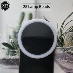 LED Selfie Ring Light: Portable, Enhanced Photography & Easy Installation