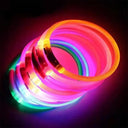 Glowing USB Rechargeable LED Dog Collar for Pet Safety  ourlum.com   