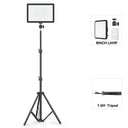 Adjustable LED Video Light with Tripod Stand for Photography Studio Shooting  ourlum.com 8 inch lamp kit C United State 