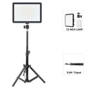 Adjustable LED Video Light with Tripod Stand for Photography Studio Shooting  ourlum.com 12 inch lamp kit B United State 