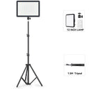 Adjustable LED Video Light with Tripod Stand for Photography Studio Shooting  ourlum.com 12 inch lamp kit C United State 