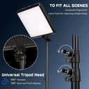 Adjustable LED Video Light with Tripod Stand for Photography Studio Shooting  ourlum.com   