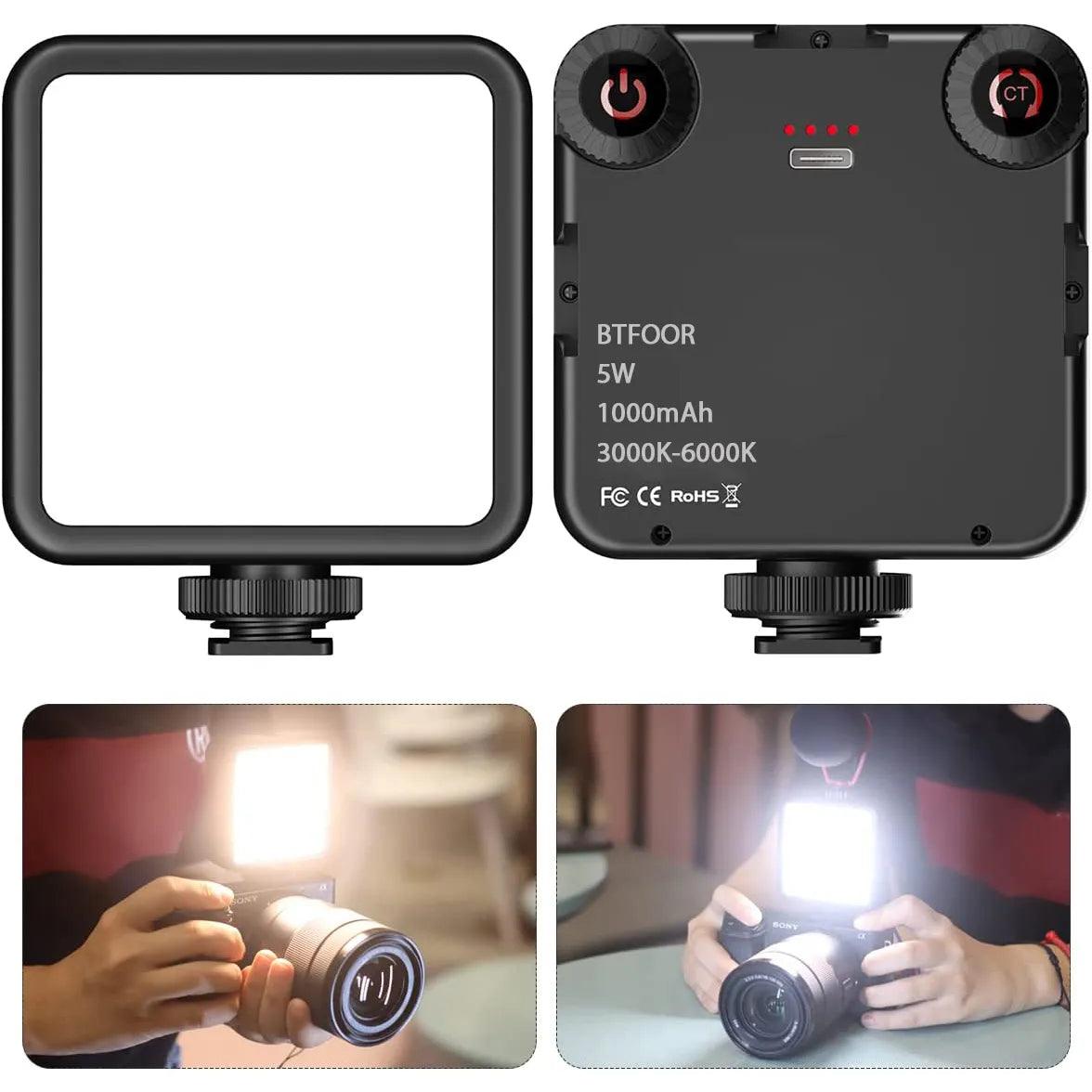 Portable Bi-Color LED Video Light for DSLR Camera and Camcorder  ourlum.com black CHINA 