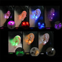 LED Glow Ear Studs: Dazzling Light-Up Earrings for Events