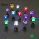 LED Glow Ear Studs: Dazzling Light-Up Earrings for Events