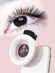 Macro Lens & LED Ring Light: Smartphone Photography Kit for Professional Shots