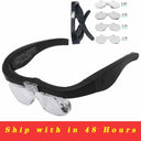 LED Magnifying Glasses with Interchangeable Lenses and Rechargeable Battery  ourlum.com   