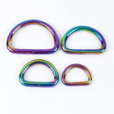 Adjustable D-Ring Metal Buckles Set - Pack of 10 for Bag Straps, Dog Collars, DIY Crafts & More  ourlum.com Colored 20mm 