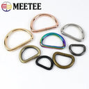 Adjustable D-Ring Metal Buckles Set - Pack of 10 for Bag Straps, Dog Collars, DIY Crafts & More  ourlum.com   