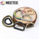 Adjustable D-Ring Metal Buckles Set - Pack of 10 for Bag Straps, Dog Collars, DIY Crafts & More  ourlum.com   