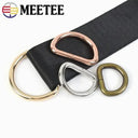 Adjustable D-Ring Metal Buckles Set - Pack of 10 for Bag Straps, Dog Collars, DIY Crafts & More  ourlum.com   