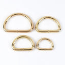 Adjustable D-Ring Metal Buckles Set - Pack of 10 for Bag Straps, Dog Collars, DIY Crafts & More  ourlum.com LightGold 20mm 