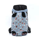 Mesh Camo Pet Carrier Backpack for Hands-Free Travel