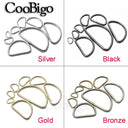 Zinc Alloy D-Ring Buckle Set for DIY Projects and Accessories in Various Sizes  ourlum.com   