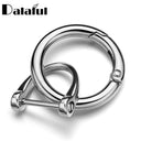 Spring Gate O Ring Keychain - Premium Zinc Alloy Car Key Holder with Secure Attachments  ourlum.com   