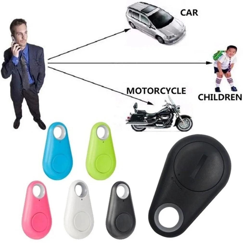 Fashionable Bluetooth GPS Tracker for Pets and Kids - Compact Anti-Lost Finder with Wireless Alarm  ourlum.com   