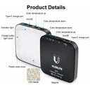 Portable Magnetic LED Cube Fill Light for MagSafe iPhones 12-14 with Clip - Ideal for Makeup Vlogs  ourlum.com   